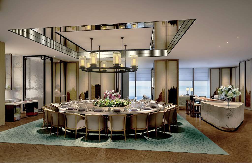 Le Meridien Xiaojing Bay Хойчжоу Ресторан фото